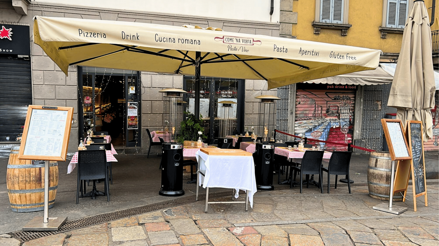come na vorta pasta e vino milan